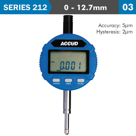 Image of a DIGITAL INDICATOR FLAT AND LUG BACK 12.7MM/0.5'