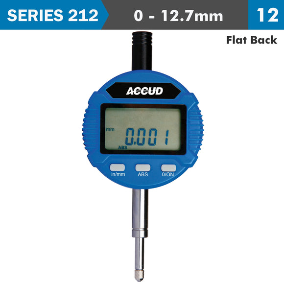 Image of a DIGITAL INDICATOR FLAT BACK 12.7MM/0.5'