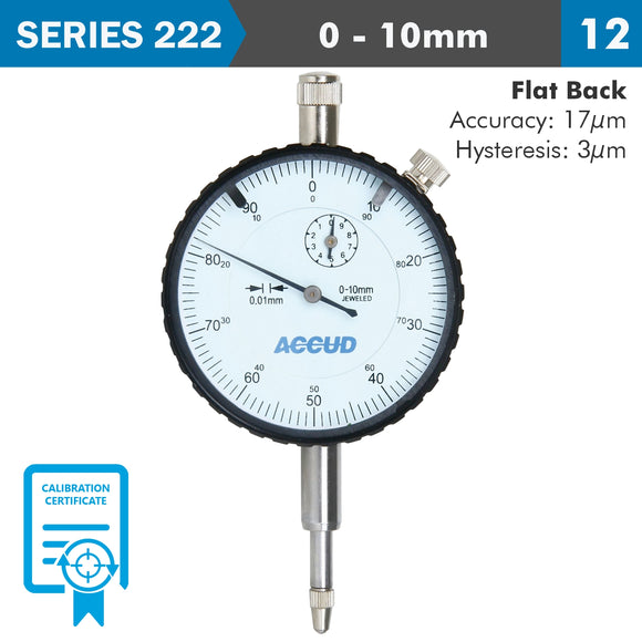 Image of a DIAL INDICATOR WITH CALIBRATION CERTIFICATE