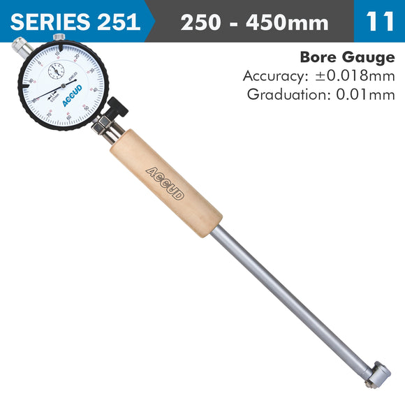 Image of a PRECISION DIAL BORE GAUGE 250-450MM 0.018MM ACC. 0.001MM GRAD.