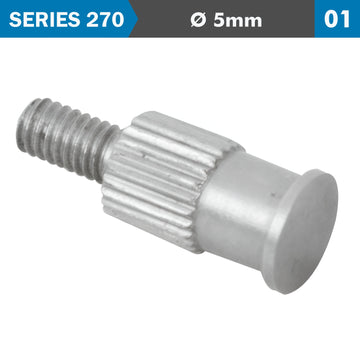Image of a FLAT STEEL CONTACT POINT 5MM OD 8MM LENG