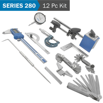 Image of a ACCUD 12PCE MEASURING TOOL SET IN ALUMIN