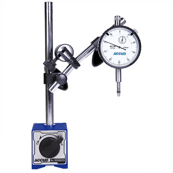 Image of a 2PC MEASURING TOOL SET 25MM DIAL INDICATOR WITH MAGNETIC STAND