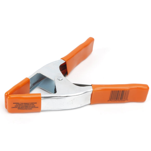 Image of a PONY 3' 75MM SPRING CLAMP WITH PROTECTIVE HANDLES & TIPS