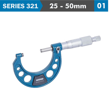 Image of a OUTSIDE MICROMETER 25-50MM 0.004MM ACC. 0.01MM GRAD.