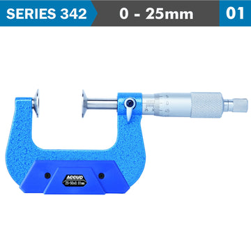 Image of a NON ROTATING SPINDLE DISK MICROMETER 0-2