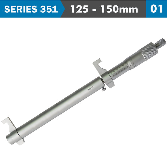 Image of a INSIDE MICROMETER 125-150MM WITHOUT SETTING RING 0.011MM ACC. 0.01MM G