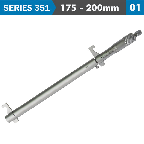 Image of a INSIDE MICROMETER 175-200MM WITHOUT SETTING RING 0.012MM ACC. 0.01MM G
