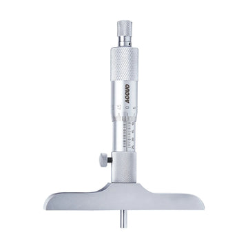 Accud Depth Micrometer 0-25mm Base 101.5 x 17mm - image 01