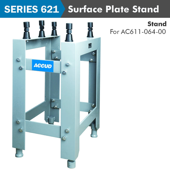 Image of a GRANITE SURFACE PLATE STAND 630X400X80MM INCL. 5PC JACKS