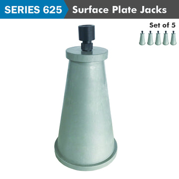 Image of a JACK SET FOR GRANITE SURFACE PLATE 5 JACKS PER SET