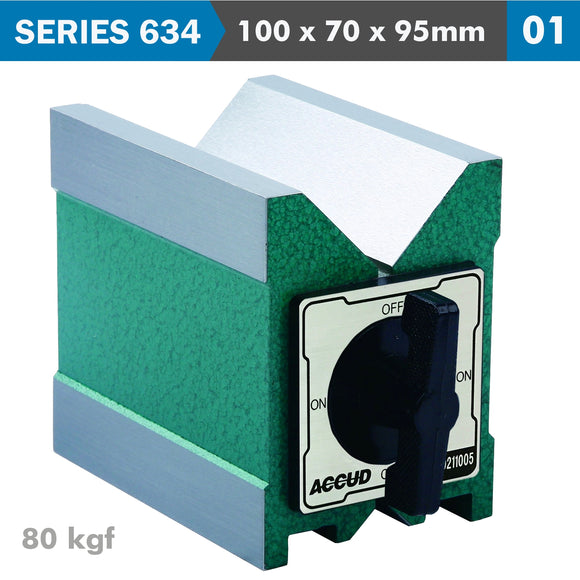 Image of a MAGNETIC V-BLOCK 100X70X95MM 80KGF