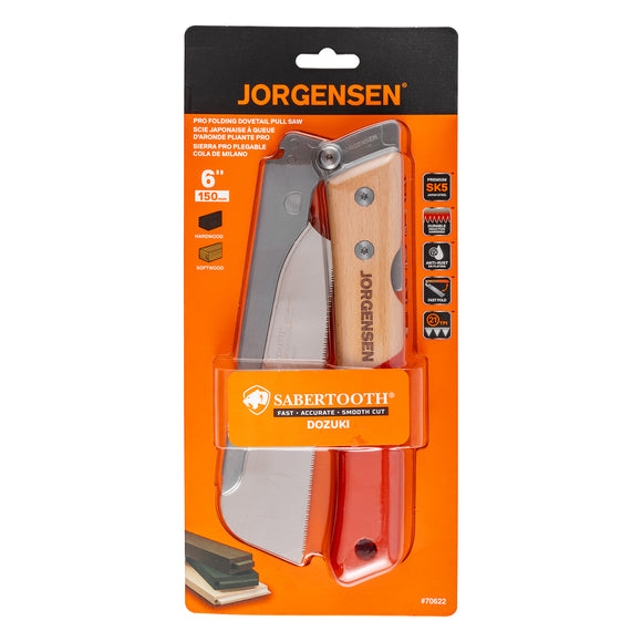 Image of a JORGENSEN 150MM FOLDING DOVETAIL PULL SAW