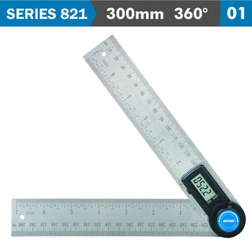 Image of a DIGITAL PROTRACTOR BLADE 300MM 360 DEG. 0.3 DEG. ACC. 0.1 DEG. RES.