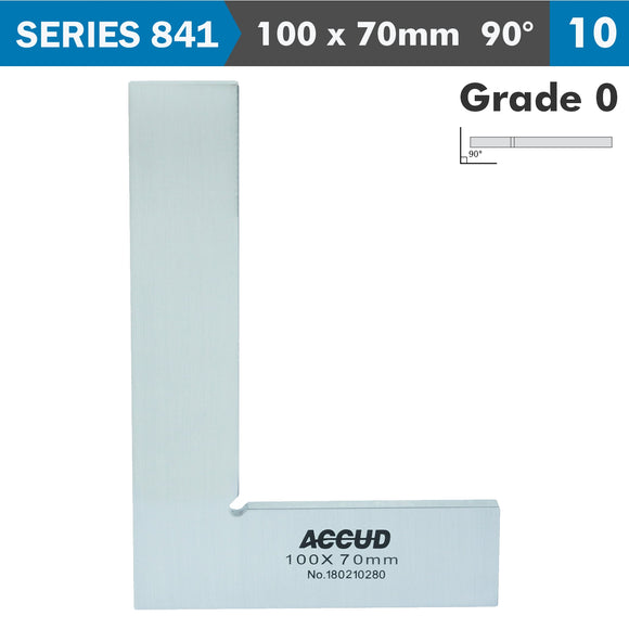 Image of a FLAT EDGE SQUARE 90 DEG. GRADE 0 100X70MM