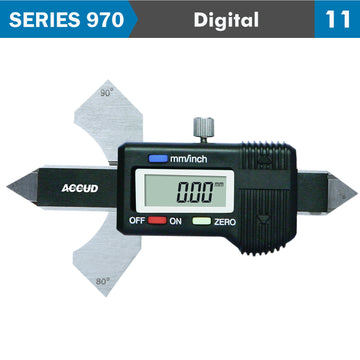 Image of a DIG. WELDING GAUGE 0-10MM/0-20MM/ 60,70,80,90DEG. S/STEEL