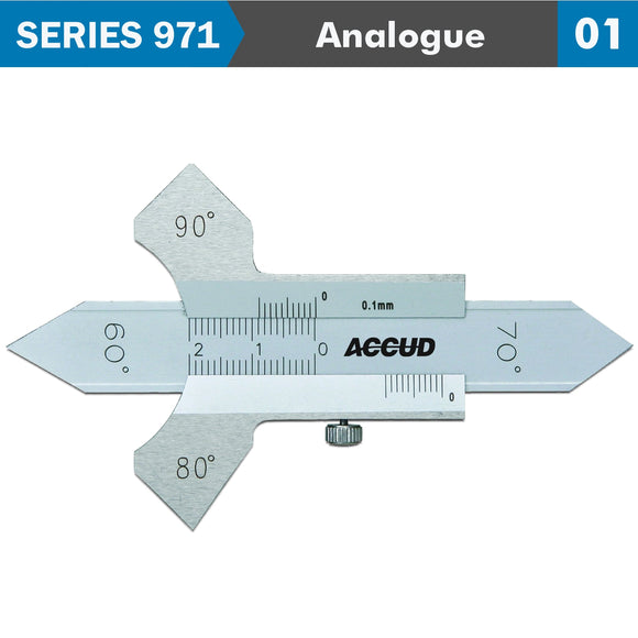 Image of a WELDING GAUGE 0-8MM/0-20MM/ 60,70,80,90DEG.