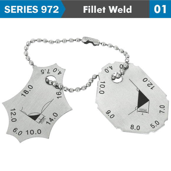 Image of a WELDING GAUGE 4-10,12MM/ 4-10,12,14,16,18MM DOUBLE PRINTING 0.5MM ACC