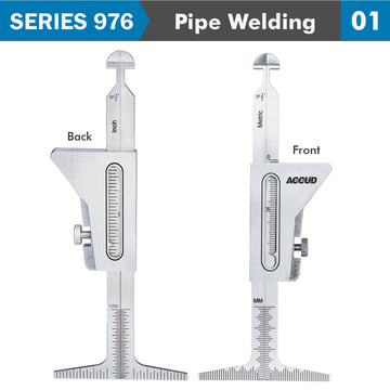 Image of a PIPE WELDING GAUGE 7 X MEASURING APPL. 35,45,60,30,1.6,2.4MM, 37.5DEG.