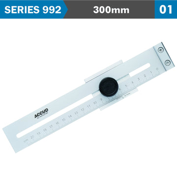 Image of a MARKING GAUGE 300MM 0.1MM ACC. 0.1MM GRAD. S/STEEL
