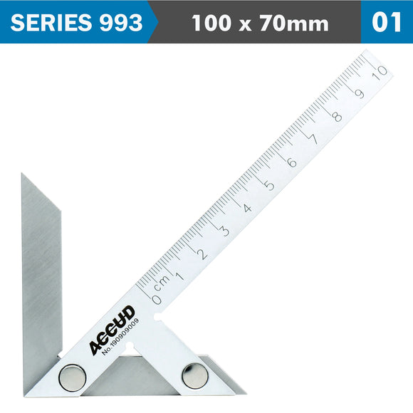 Image of a CENTER MARKING GAUGE 100X70MM 0.15MM ACC. S/STEEL