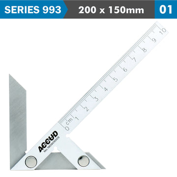 Image of a CENTER MARKING GAUGE 200X150MM 0.15MM ACC. S/STEEL