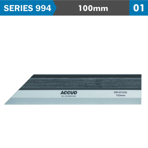 Image of a STRAIGHT EDGE 100MM DIN874 S/STEEL