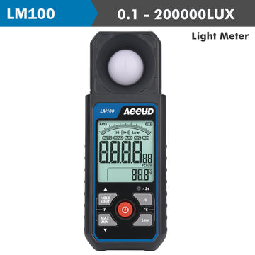 Image of a LIGHT METER 0.1-200000LUX RANGE 6% ACCUR 400-700MM LIGHT WAVE LENGTH