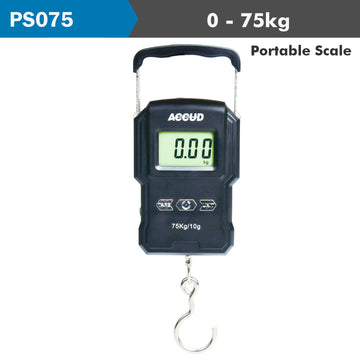 Image of a PORTABLE PULL SCALE 0-75KG RANGE 0.01KG RES