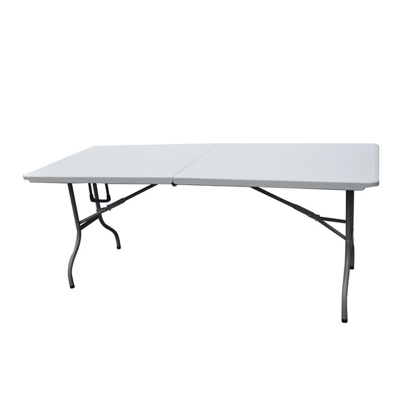 image of Afritrail Anywhere Bifold Table 180cm White