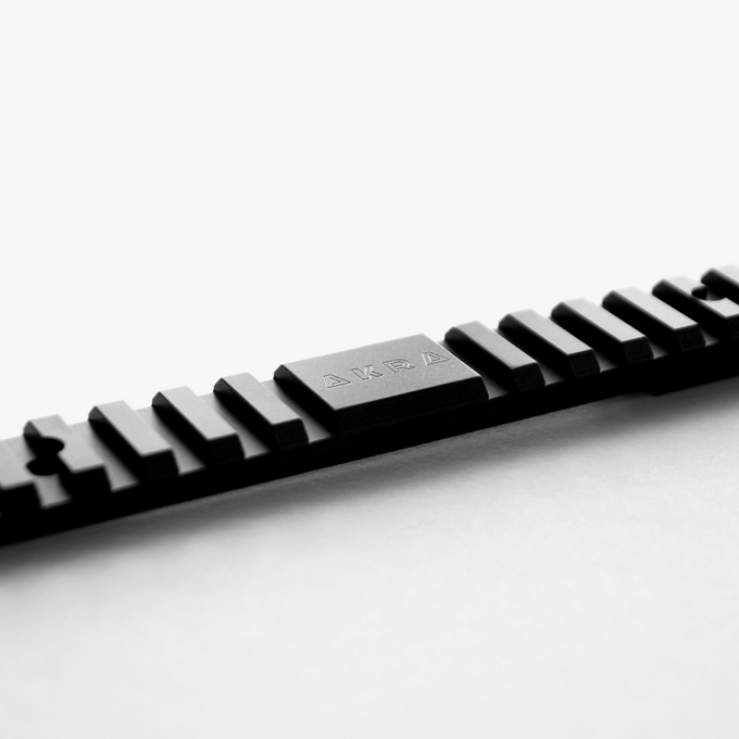 AKRA 20 MOA Steel Picatinny Rail Tikka T3/X