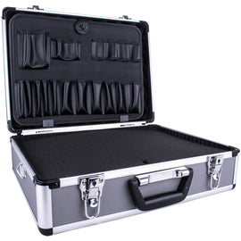 Image of a Tork Craft Aluminium Case 45.5 X 33 X 15.2 With 5 X Dividers And Foam Inserts