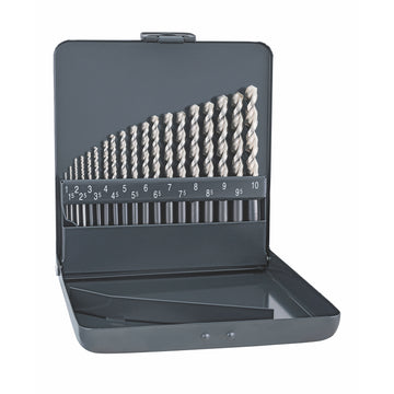 Image of a Alpen HSS Cobalt 19 Pcs Set Forte Km19  1 - 10 X 0.5mm