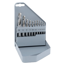 Image of a Alpen HSS Cobalt 10 Pcs Set Km Pz10 3 3.2 3.5 4 4.2 4.5 5 6 8 10mm