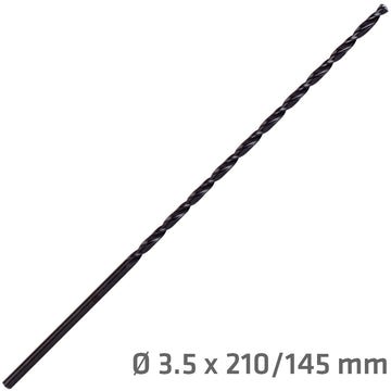 Image of a Alpen HSS Drill Bit 3.5mm 210 X 145 Extra Long