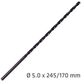 Image of a Alpen HSS Drill Bit 5mm 245 X 170 Extra Long