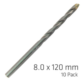 Image of a Alpen Masonry Drill Bit Long Life 8 X 120mm 10Pack