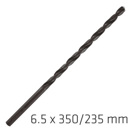 Image of a Alpen HSS Drill Bit 6.5mm 350X235mm Extra Long