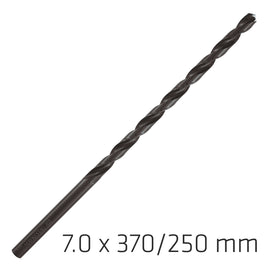 Image of a Alpen HSS Drill Bit 7mm 370X250mm Extra Long