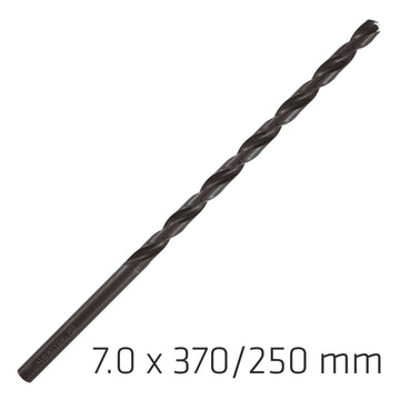 Image of a Alpen HSS Drill Bit 7mm 370X250mm Extra Long