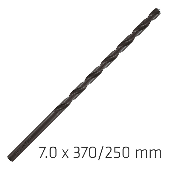 Image of a Alpen HSS Drill Bit 7mm 370X250mm Extra Long