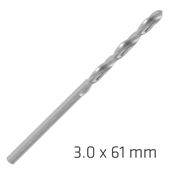 Image of a Alpen Pro HSS 3mm Drill Din 338 Rn 135 Split Point Plastic Wallet  (1