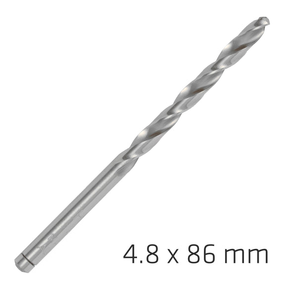 Image of a Alpen Pro HSS 4.8mm Drill Din 338 Rn 135 Split Point Plastic Wallet  (