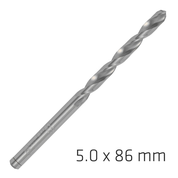 Image of a Alpen Pro HSS 5mm Drill Din 338 Rn 135 Split Point Plastic Wallet  (1