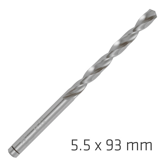 Image of a Alpen Pro HSS 5.5mm Drill Din 338 Rn 135 Split Point Plastic Wallet  (