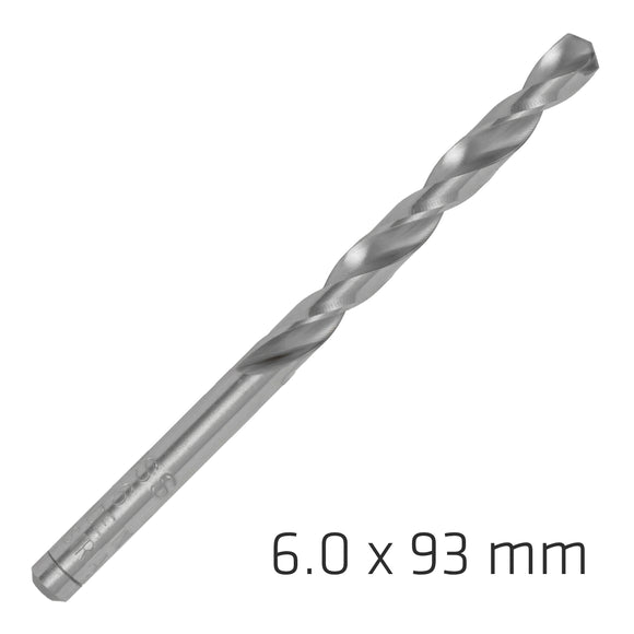 Image of a Alpen Pro HSS 6mm Drill Din 338 Rn 135 Split Point Plastic Wallet  (1