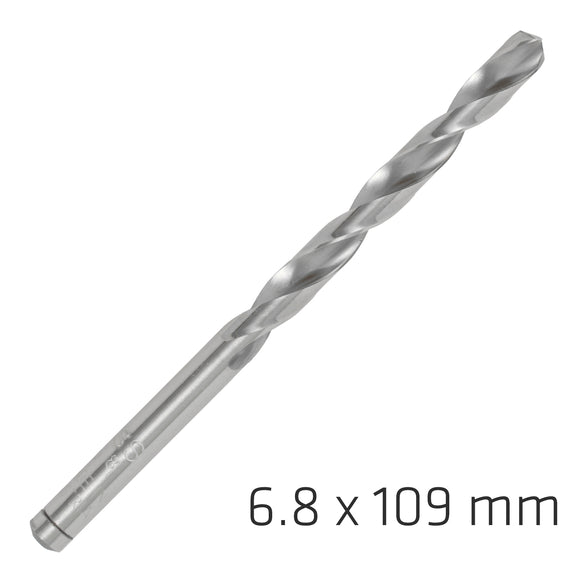 Image of a Alpen Pro HSS 6.8mm Drill Din 338 Rn 135 Split Point Plastic Wallet