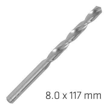 Image of a Alpen Pro HSS 8mm Drill Din 338 Rn 135 Split Point Plastic Wallet