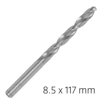 Image of a Alpen Pro HSS 8.5mm Drill Din 338 Rn 135 Split Point Plastic Wallet