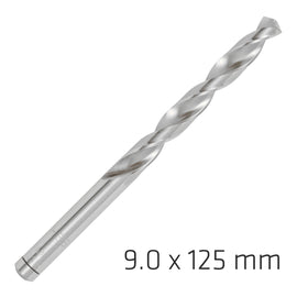 Image of a Alpen Pro HSS 9mm Drill Din 338 Rn 135 Split Point Plastic Wallet